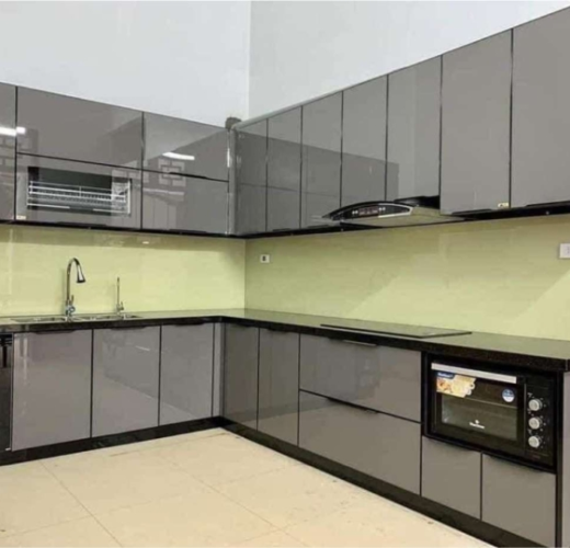 TỦ BẾP CÁNH KÍNH CAO CẤP 